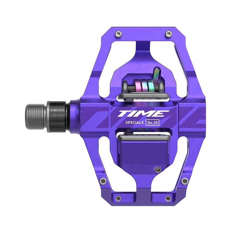 Time Speciale 10 Pedals – Dual Sided Clipless Platform Aluminum 9/16″ Purple Large B1