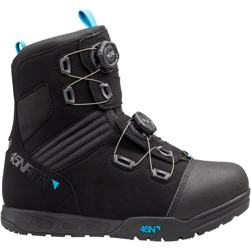 45NRTH Wolfgar Cycling Boot – Black/Blue Size 37