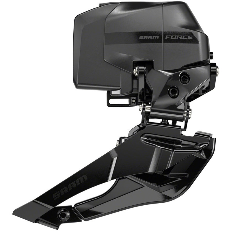 SRAM Force AXS eTap Front Derailleur – 2×12-Speed Braze-On Battery Not Included Iridescent Gray D2