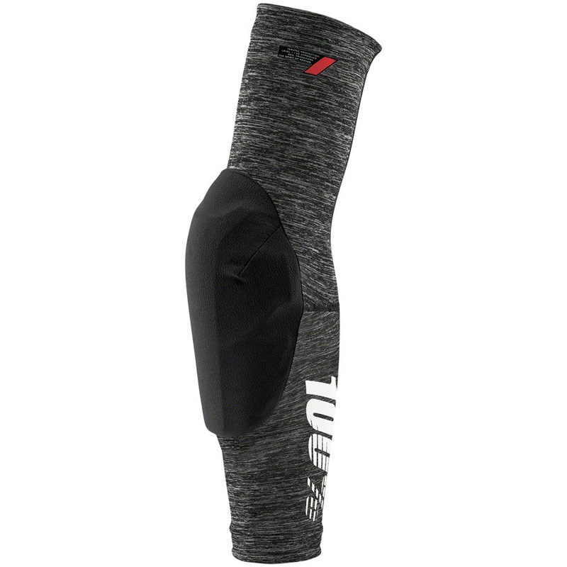 100% Teratec Elbow Guards – Gray Heather Large
