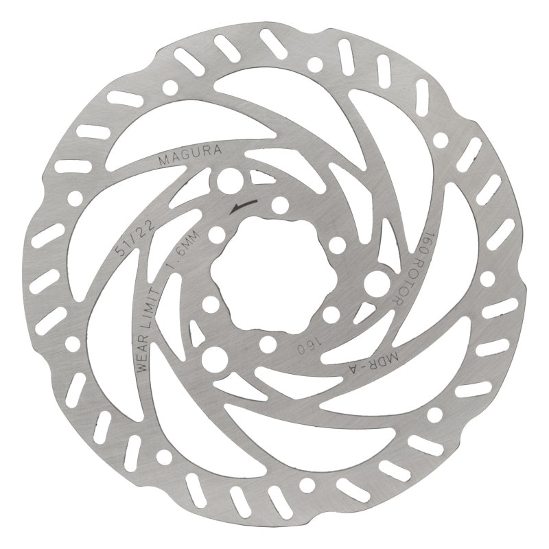 Magura MDR-A Disc Brake Rotor – 160mm 6-Bolt Only compatible MT A2 Brakes