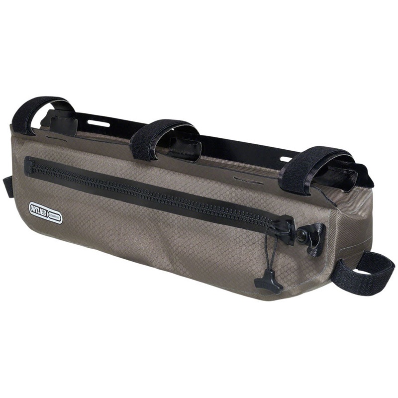 Ortlieb Bike Packing Toptube Frame Pack – 4 Liter Dark Sand