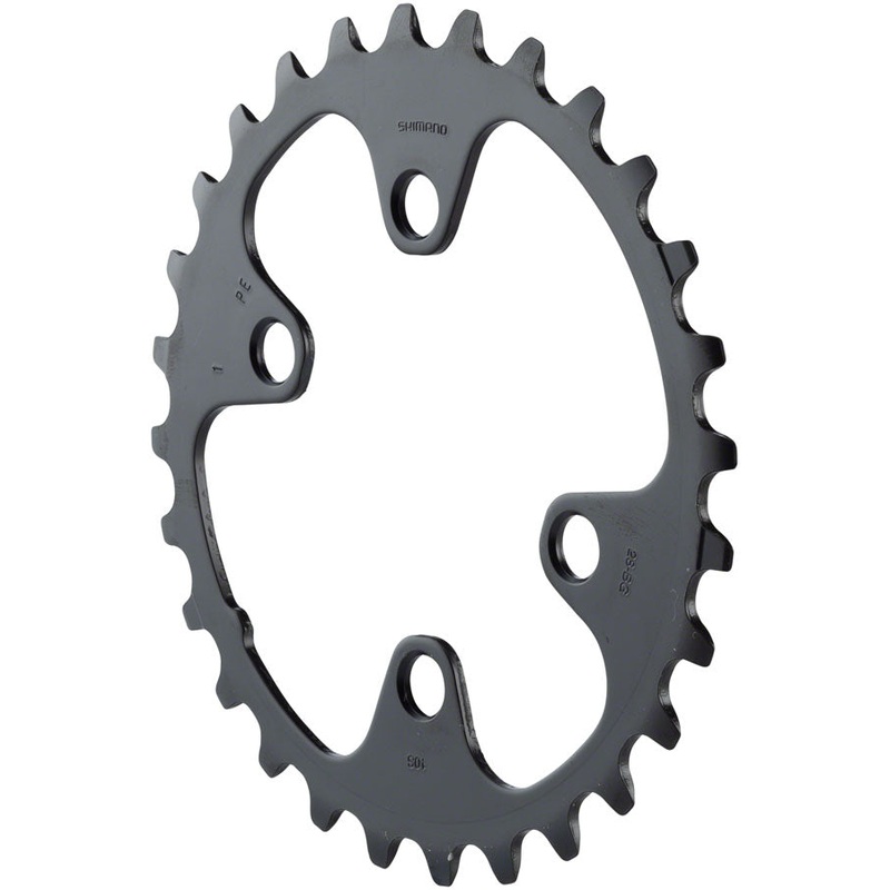 Shimano Deore FC-M6000 Chainring – 28t 10-Speed 64mm Asymmetric BCD 38-28t Set