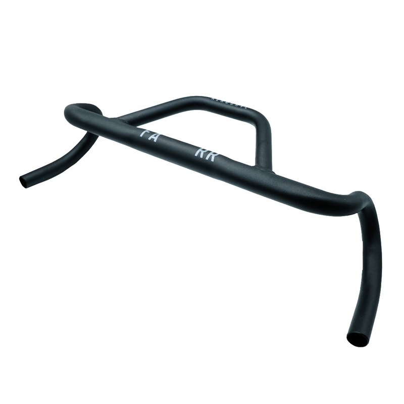 Ridefarr Aero Gravel Alloy Handlebar (31.8) 42cm – Black
