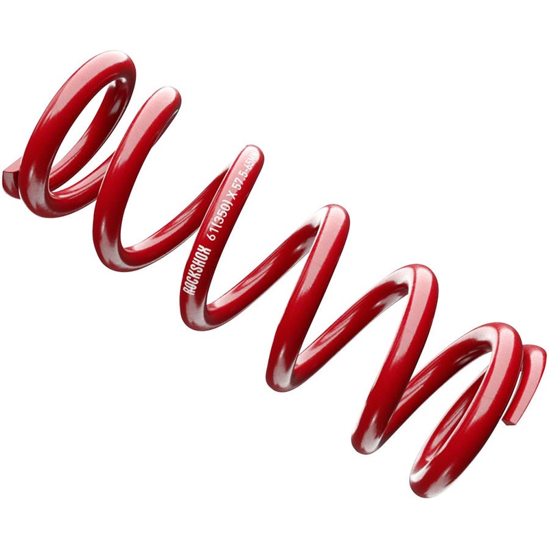 RockShox Metric Coil Spring – Length 134mm Travel 47.5-55mm 500 lbs Red