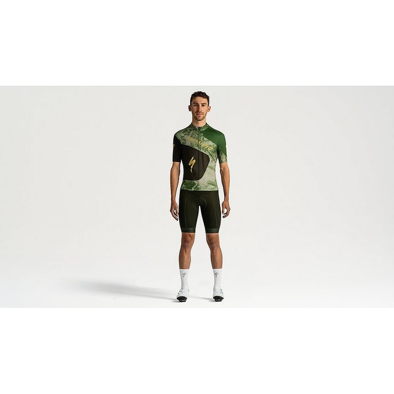 Specialized Sbc Foundation Graphic Jersey Ss Men Cypress/Olive Green Focal Xl