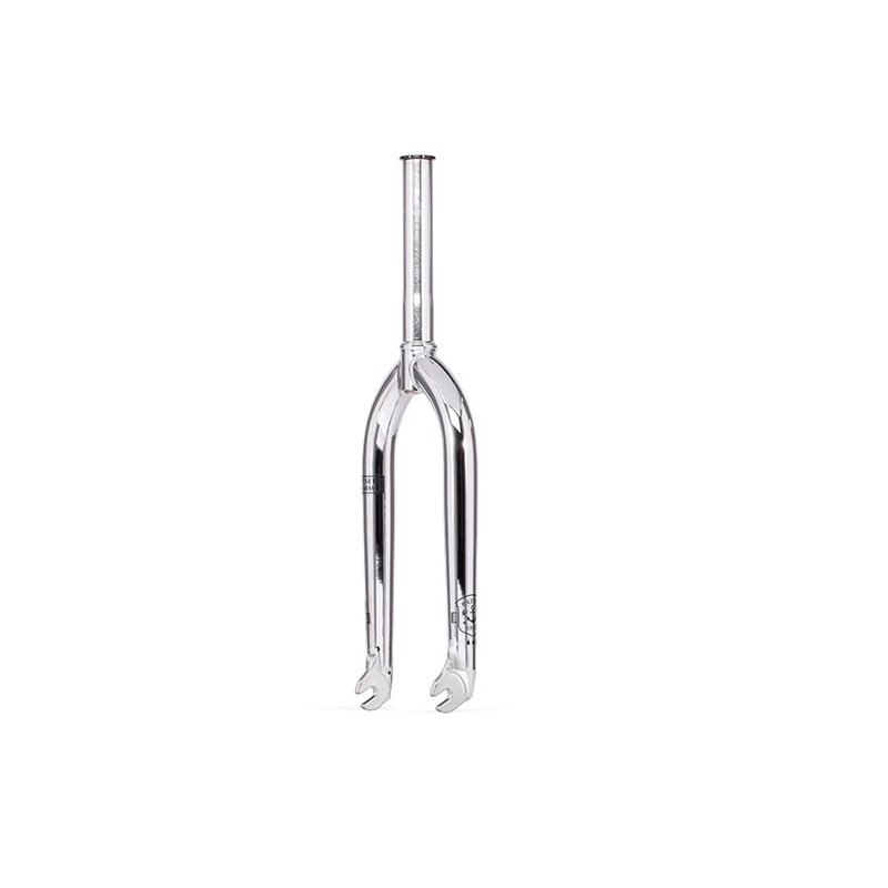 We The People Battleship BMX Fork 20” 1-1/8” 10x100mm Rake: 15mm Chrome