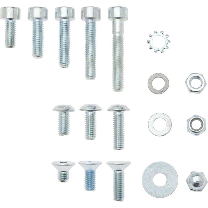 Wheels Manufacturing 5mm Fastener Kit -475 Pieces 18 Different Parts Three Bolt Styles in Lengths 8 to 30mm