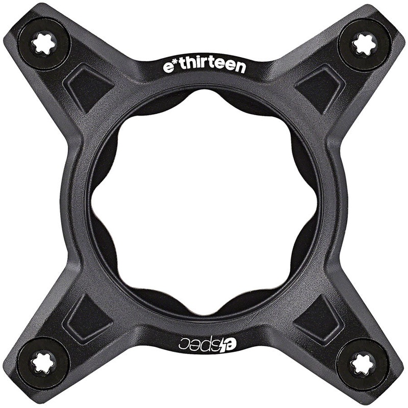 e*thirteen e*spec 104BCD Aluminum Direct Mount Spider – 104BCD 55mm CL Incl. Bolts TQ HPR50 BLK