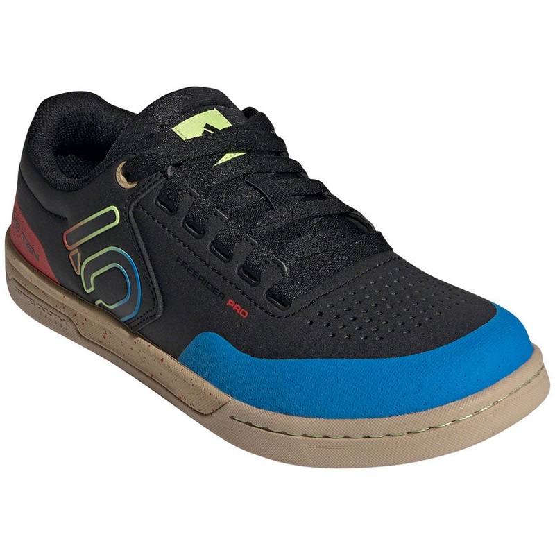 Five Ten Freerider Pro Flat Shoes – Mens Core BLK/Carbon/Wonder White 10.5