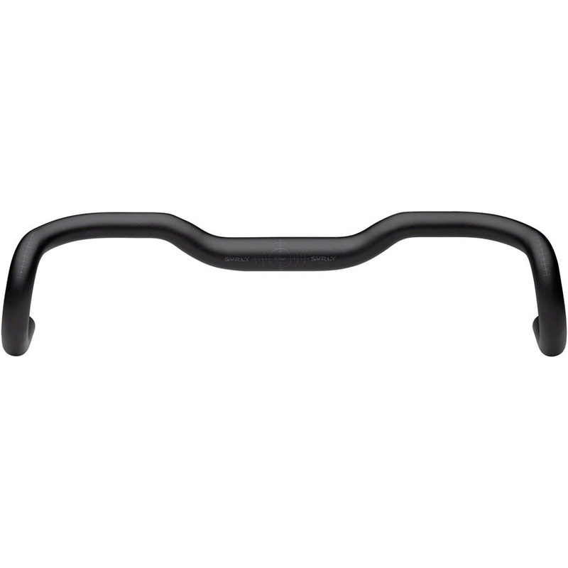 Surly Truck Stop Bar Handlebar – 31.8mm Clamp 54cm Width 30mm Rise Aluminum BLK