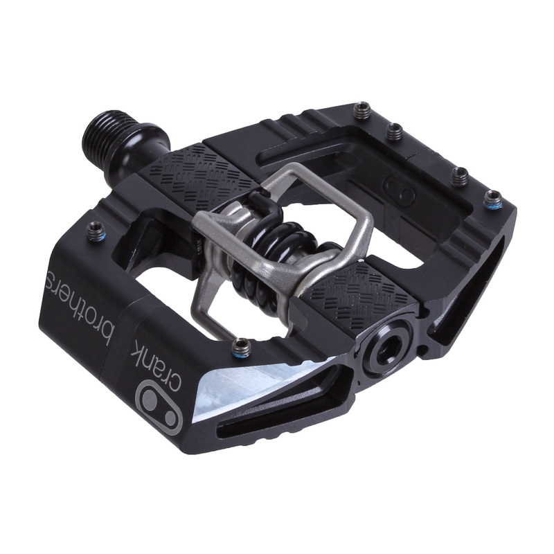Crankbrothers Mallet Enduro Pedals – Dual Sided Clipless Platform Aluminum 9/16″ BLK