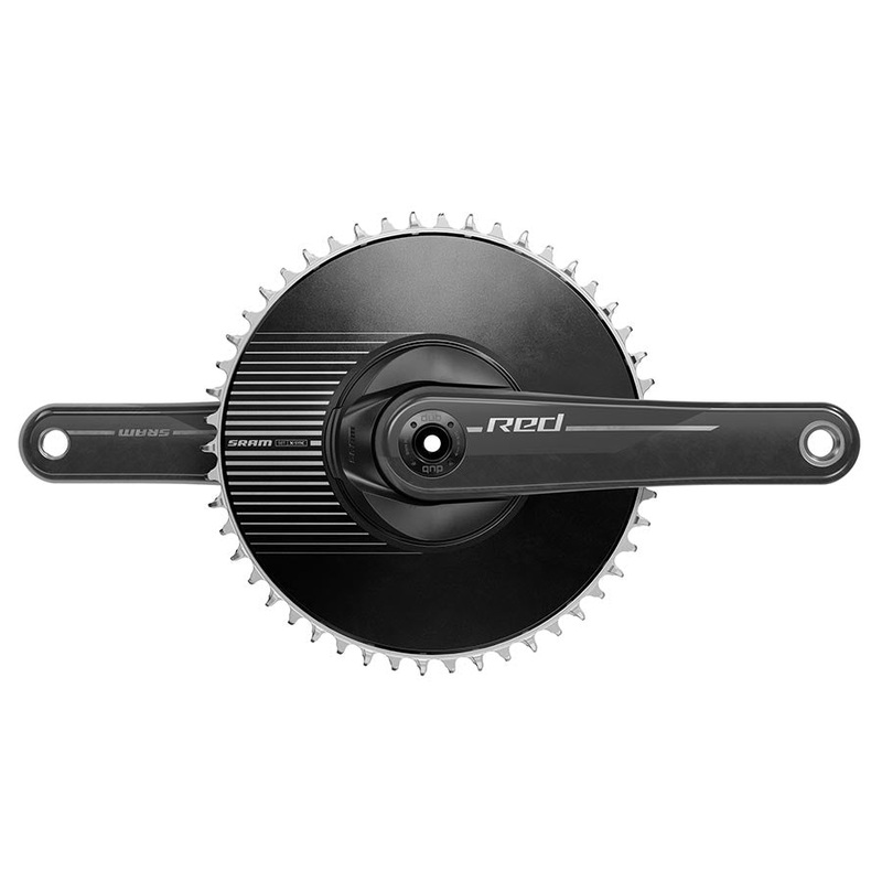 SRAM RED 1 Crankset – 165mm 12-Speed 50t Aero Chainring 8-Bolt Direct Mount DUB Spindle Interface Natural Carbon E1