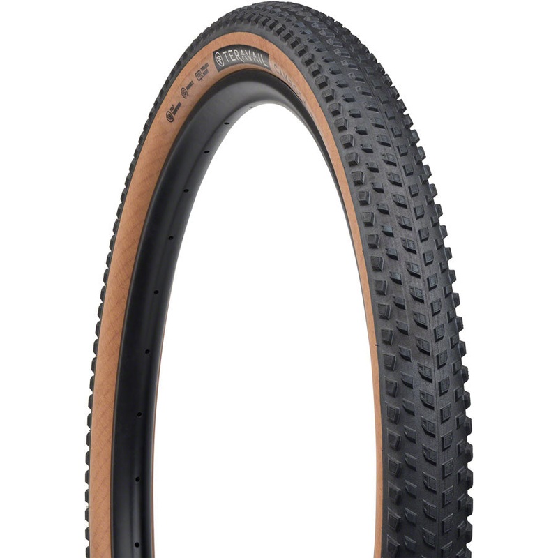 Teravail Camrock Tire – 29 x 2.4 Tubeless Folding Tan Light Trail Fast Compound