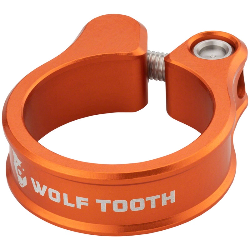 Wolf Tooth Seatpost Clamp – 28.6mm, Orange