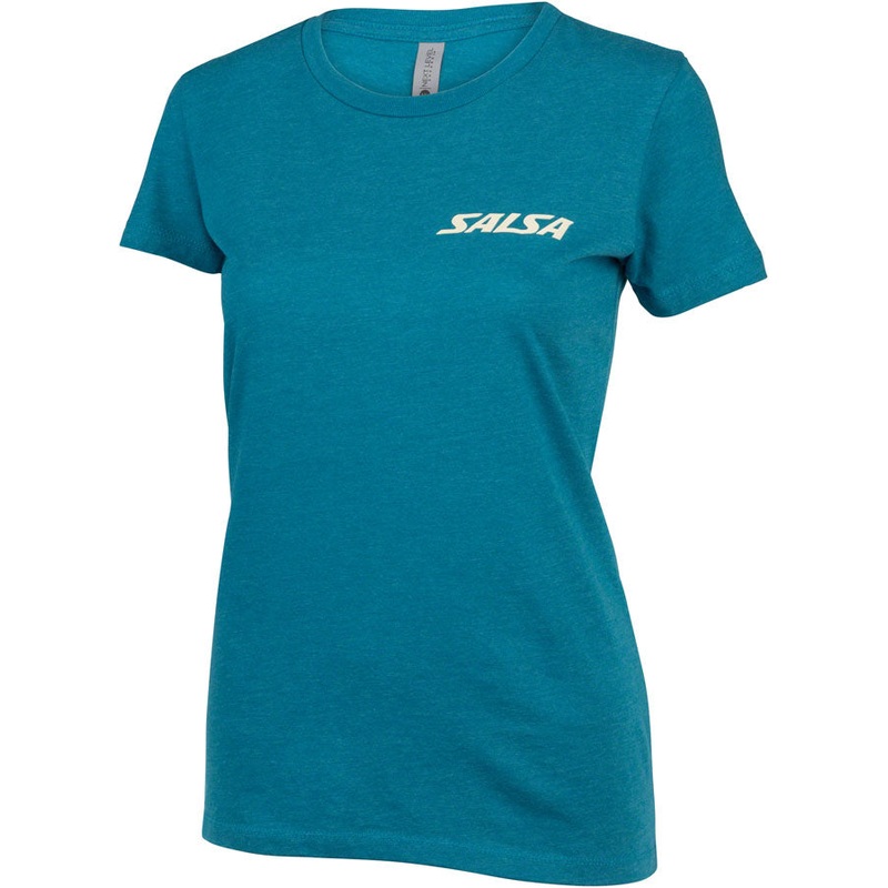 Salsa Womens Campout T-Shirt – Large Teal