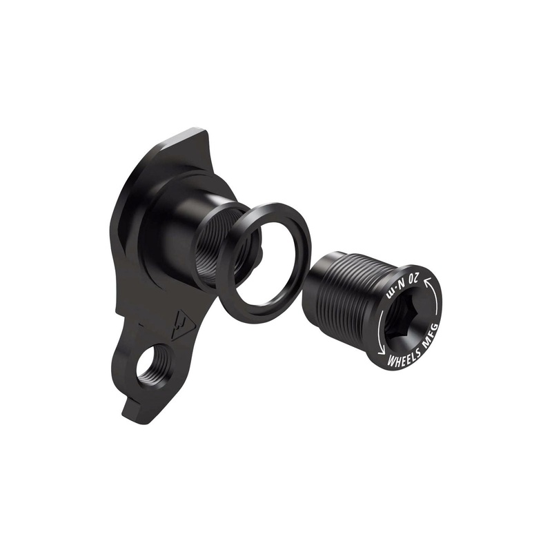 Wheels Manufacturing Universal Derailleur Hanger – 404-02 For Frames designed to accept SRAM UDH BLK